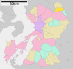 Minamioguni in Kumamoto Prefecture Ja